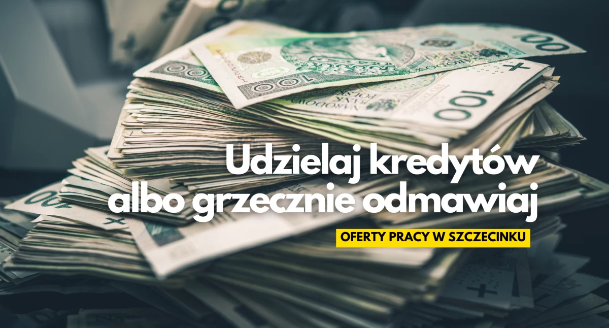 Praca, Pomóż sprawdzić zdolność kredytową zostań inspektorem ciekawe oferty pracy Szczecinku - zdjęcie, fotografia