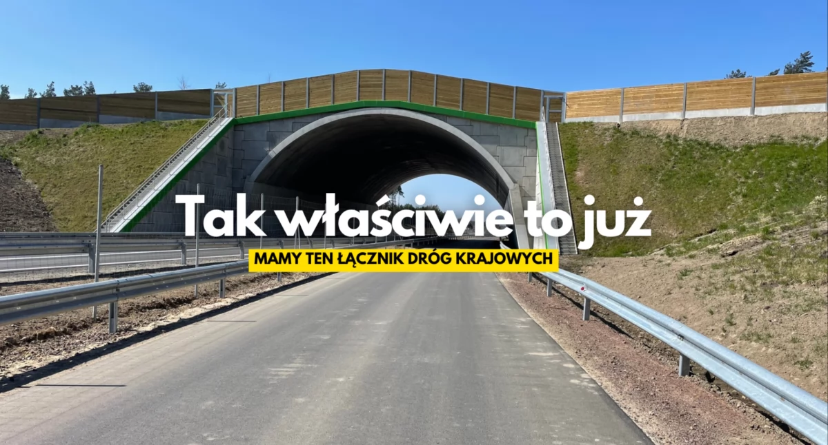 Inwestycje i remonty, Łącznik chwilę znikły nawet znaki zakazu wjazdu - zdjęcie, fotografia