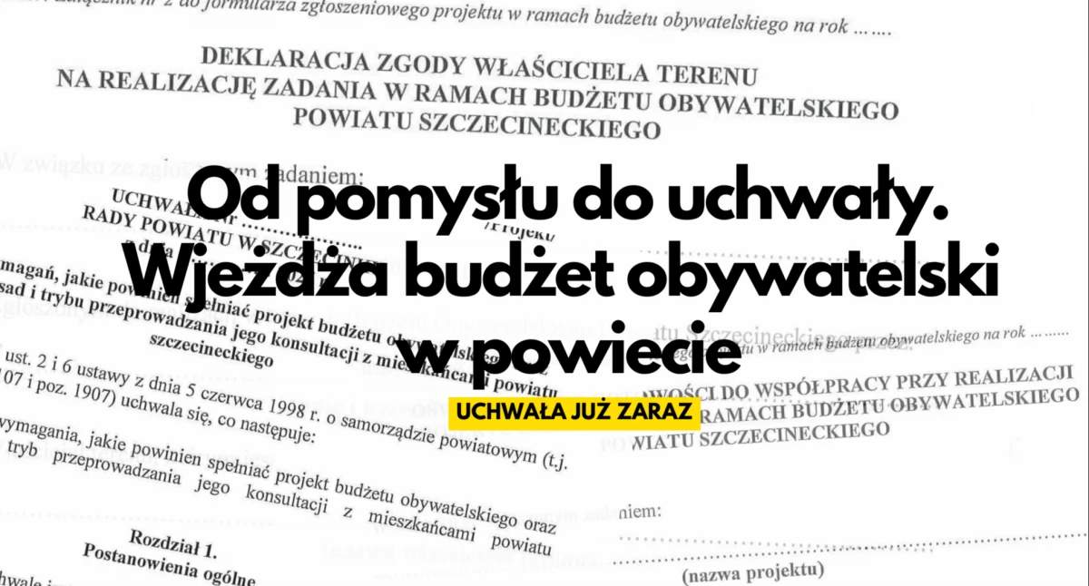 Aktualności, Powiatowy budżet obywatelski ruszy tylko ktoś zauważył - zdjęcie, fotografia