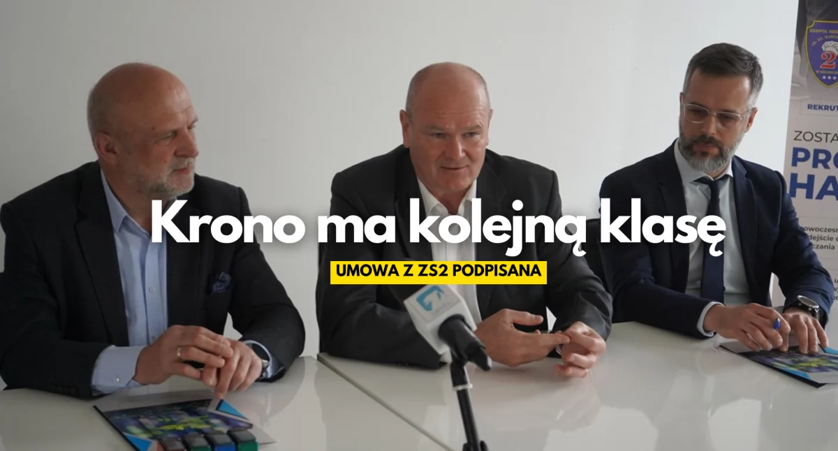 Nauka, Szczecinku nową klasą patronacką Kronospanu - zdjęcie, fotografia