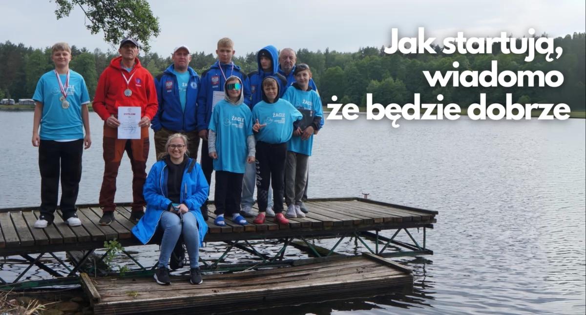 zeglarstwo, Wielki weekend ŻMKS Orlę Sukcesy klasie Europa - zdjęcie, fotografia