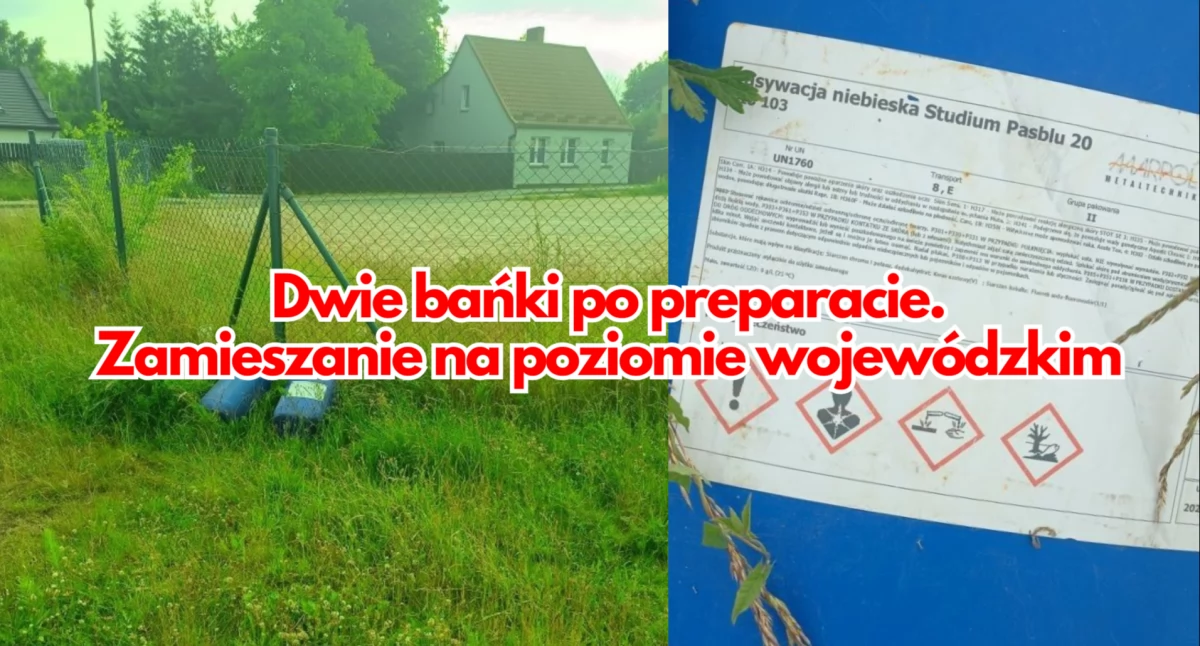 Straż Miejska, kanistry Targowisku akcji chemicy Koszalina środku - zdjęcie, fotografia
