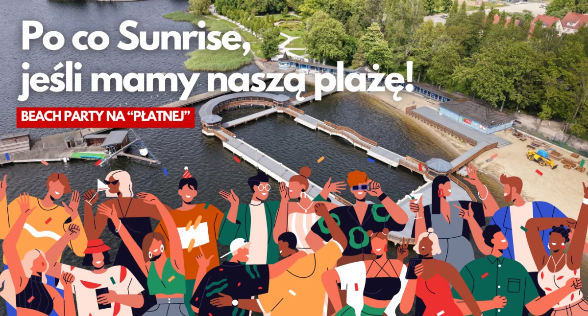 Zdjęcie: Na plaży miejskiej odbywać się będą letnie imprezy