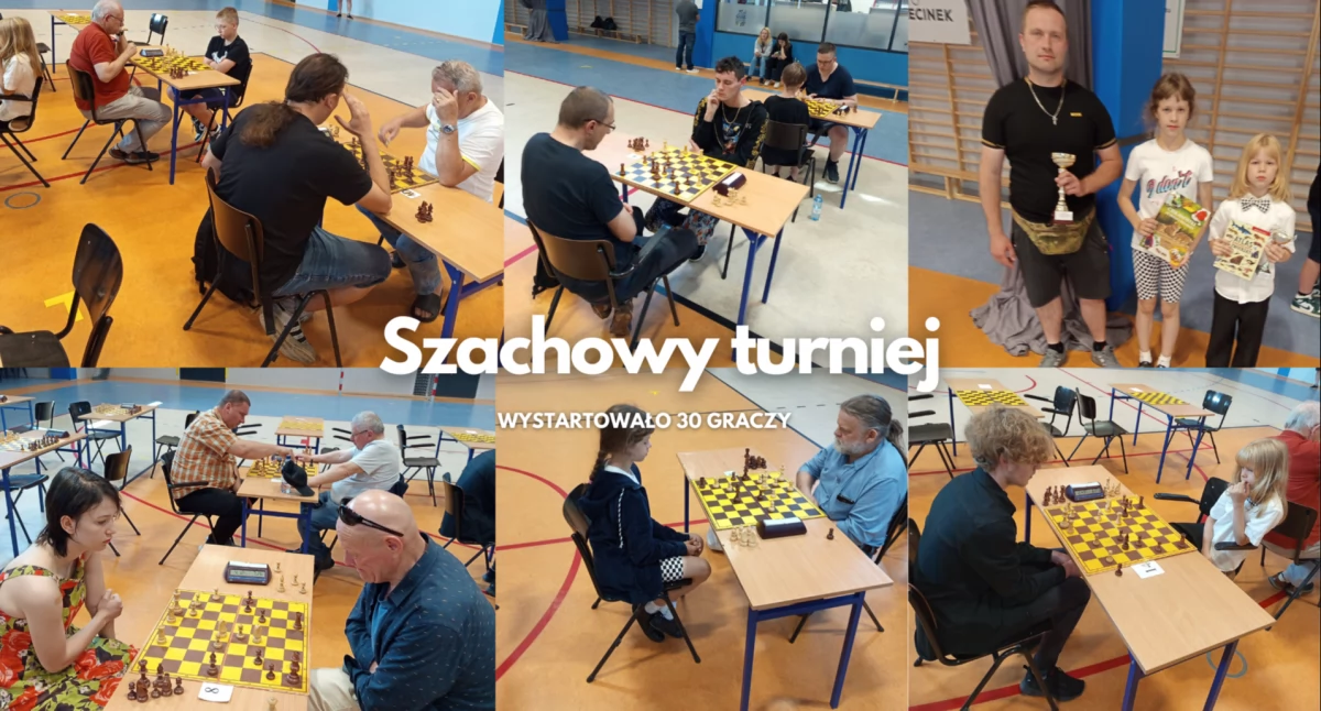 szachy, Damian Wenelski wygrał turniej szachowy okazji Szczecinka - zdjęcie, fotografia