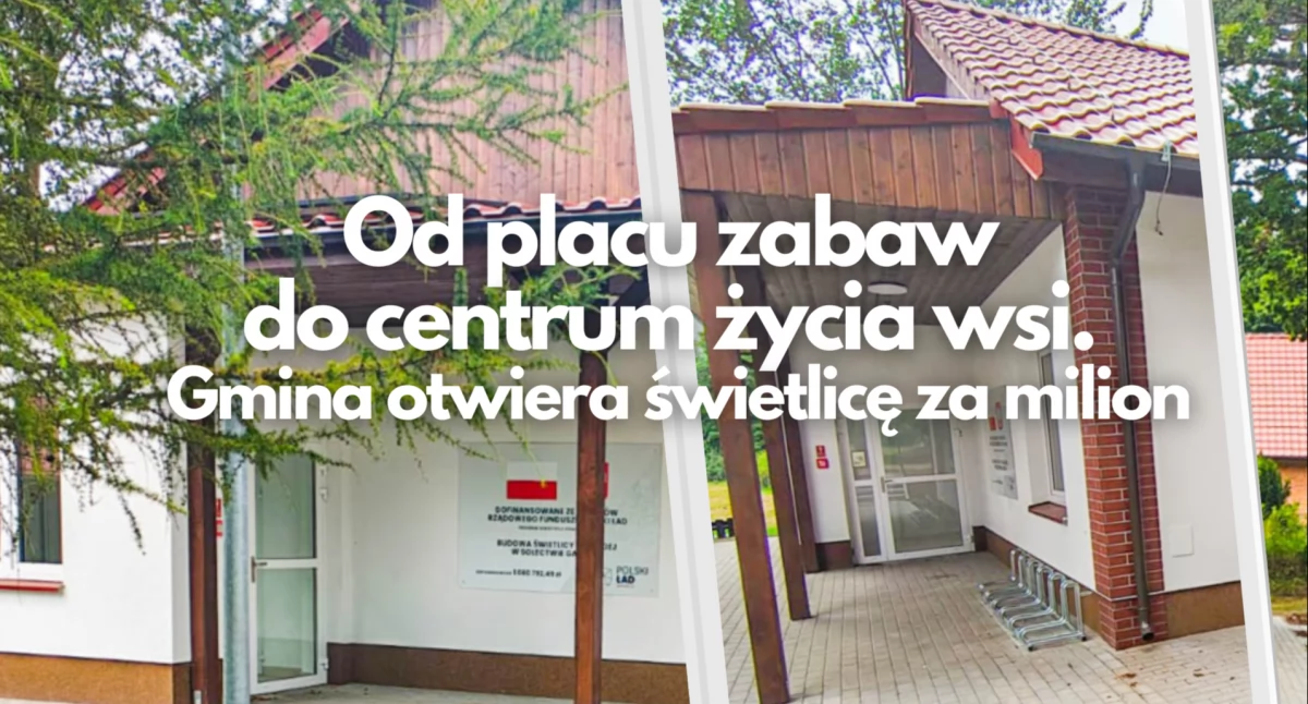 Gmina Szczecinek, Gałowo kończy spotkań gołym niebem sobotę otwarcie świetlicy milion złotych - zdjęcie, fotografia