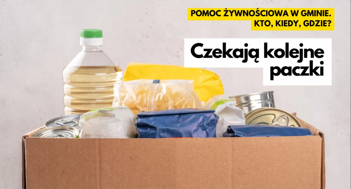 Gmina Szczecinek, Bezpłatna żywność mieszkańców gminy Szczecinek ciąg dalszy aktualnej paczce - zdjęcie, fotografia