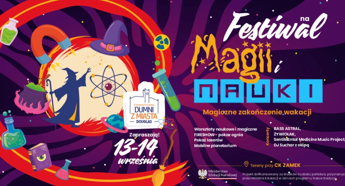 Imprezy, zamkiem będzie magicznie naukowo Dwudniowy festiwal Astral Żywiołakiem - zdjęcie, fotografia