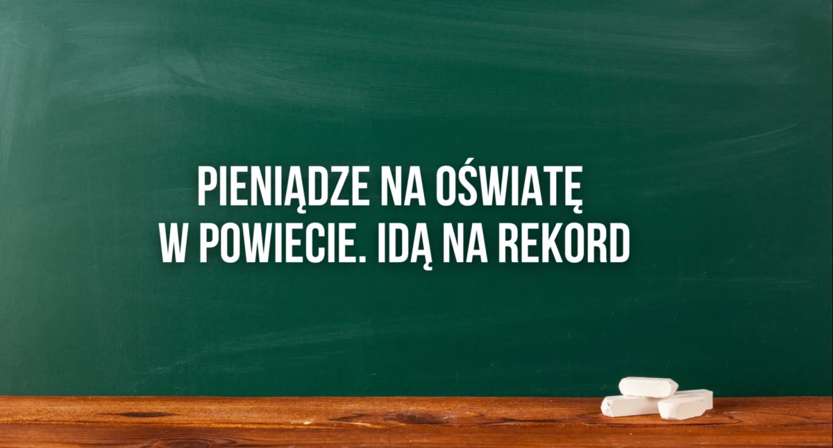 Nauka, milionów sport milionów jedną szkołę Powiat mocno stawia edukację - zdjęcie, fotografia