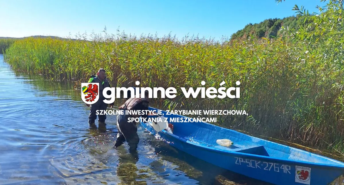Gmina Szczecinek, Zarybianie remonty zebrań wiejskich gminie Szczecinek - zdjęcie, fotografia
