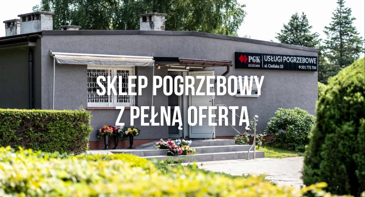 sklep firmowy PGK Szczecinek ul. Cieślaka 10