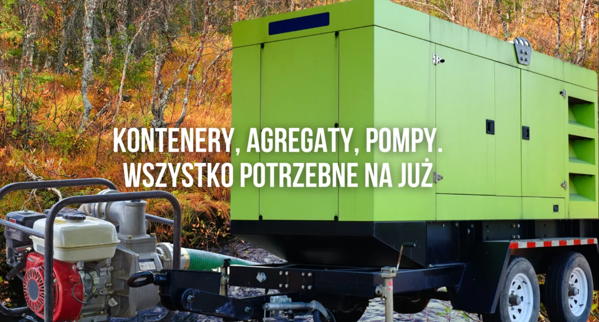 Gmina Szczecinek, Stacja wodna kontenery Gmina kupuje sprzęt wypadek kryzysu - zdjęcie, fotografia