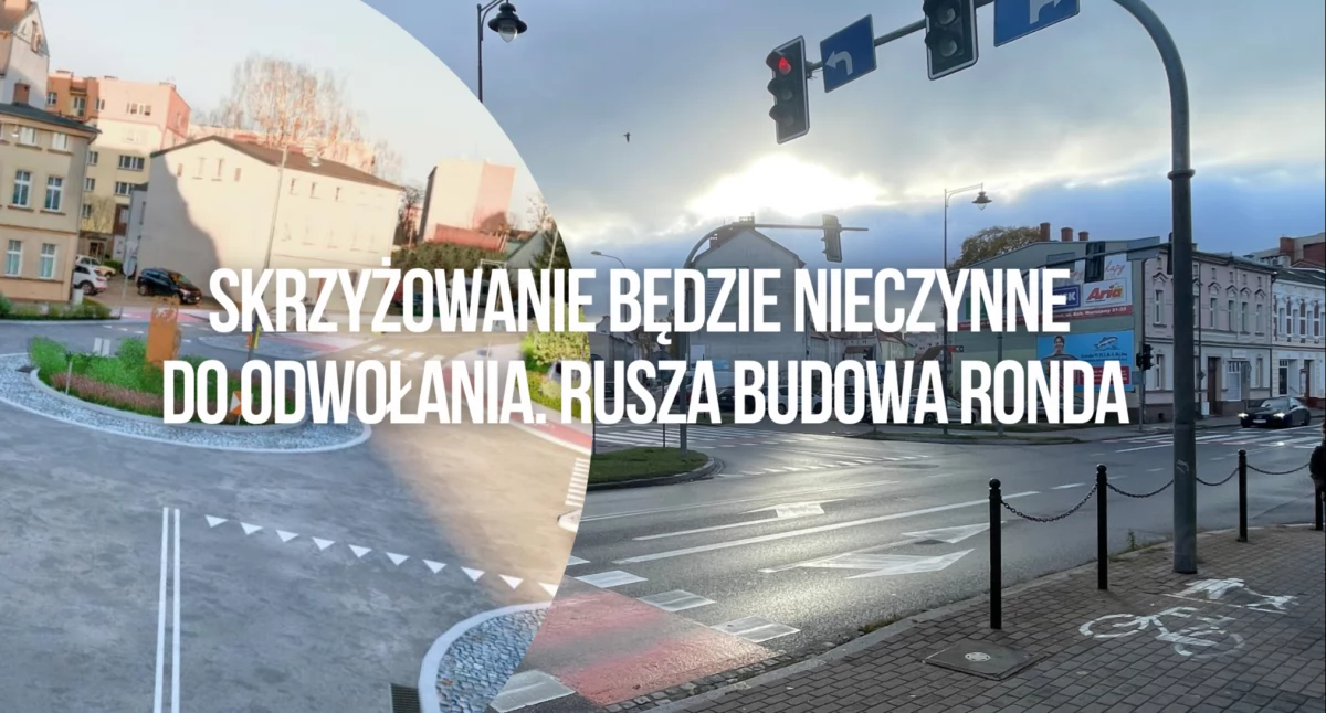 Inwestycje i remonty, Rondo Wyszyńskiego Rusza budowa Jakie objazdy gdzie przystanki - zdjęcie, fotografia