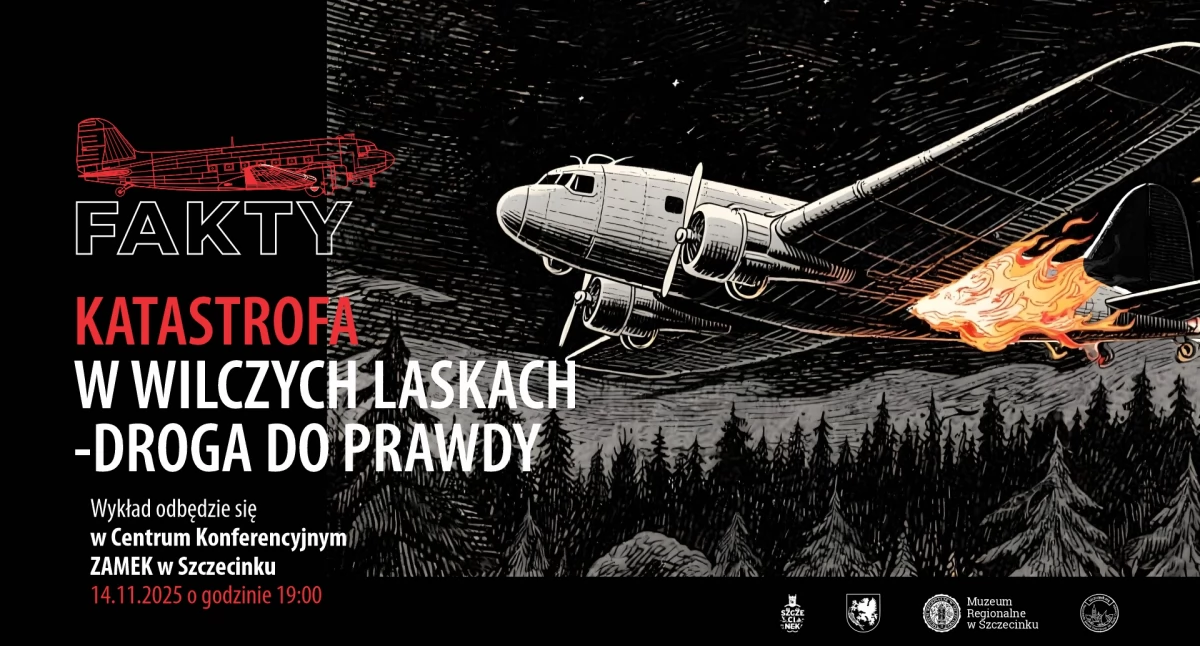 Muzeum, Fakty kontra polityka zamku wykład katastrofie samolotu - zdjęcie, fotografia