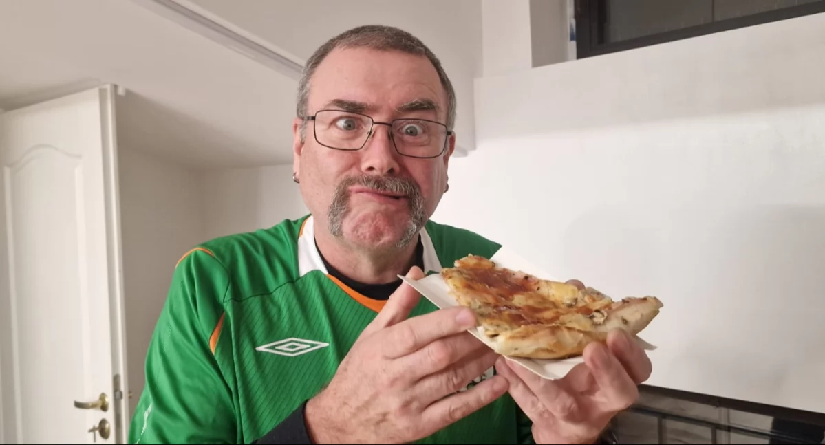 Nauka, School zamknął sezon Halloween Wykład horrorze pizza - zdjęcie, fotografia