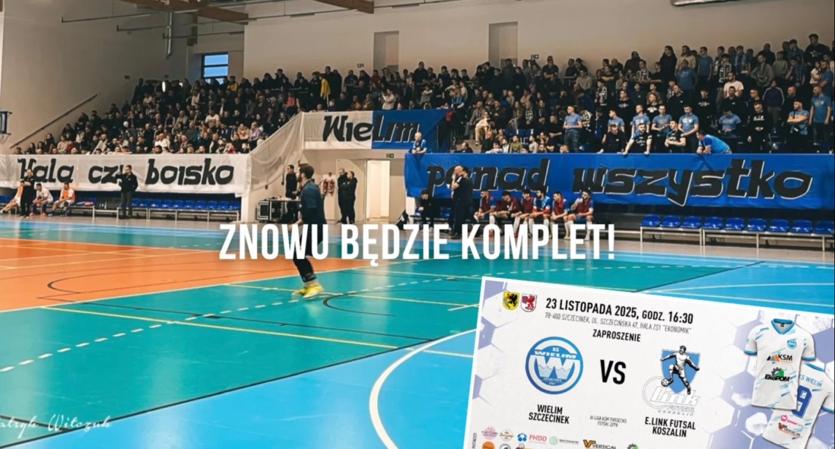 Zdjęcie: Hala w Ekonomiku podczas meczu Wielimia / fot. P. Witczuk