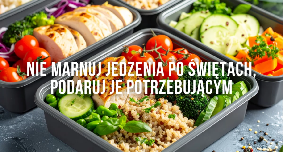 Aktualności, marnuj jedzenia świętach przynieś Podzielni - zdjęcie, fotografia