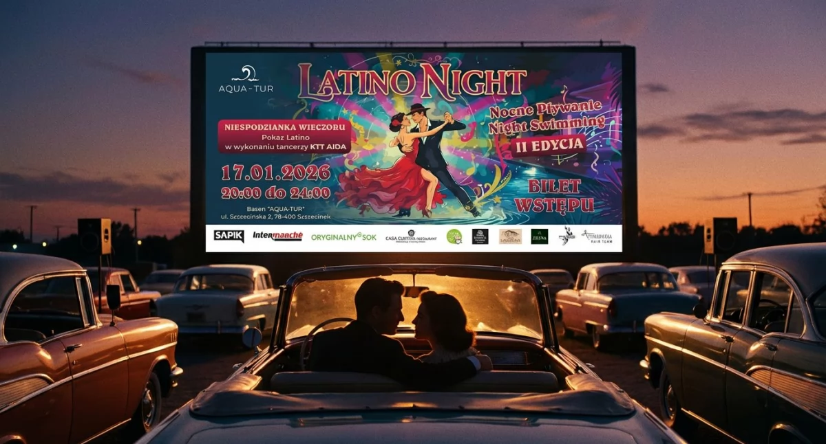 Imprezy, Latino Night czyli karnawałowe nocne pływanie - zdjęcie, fotografia