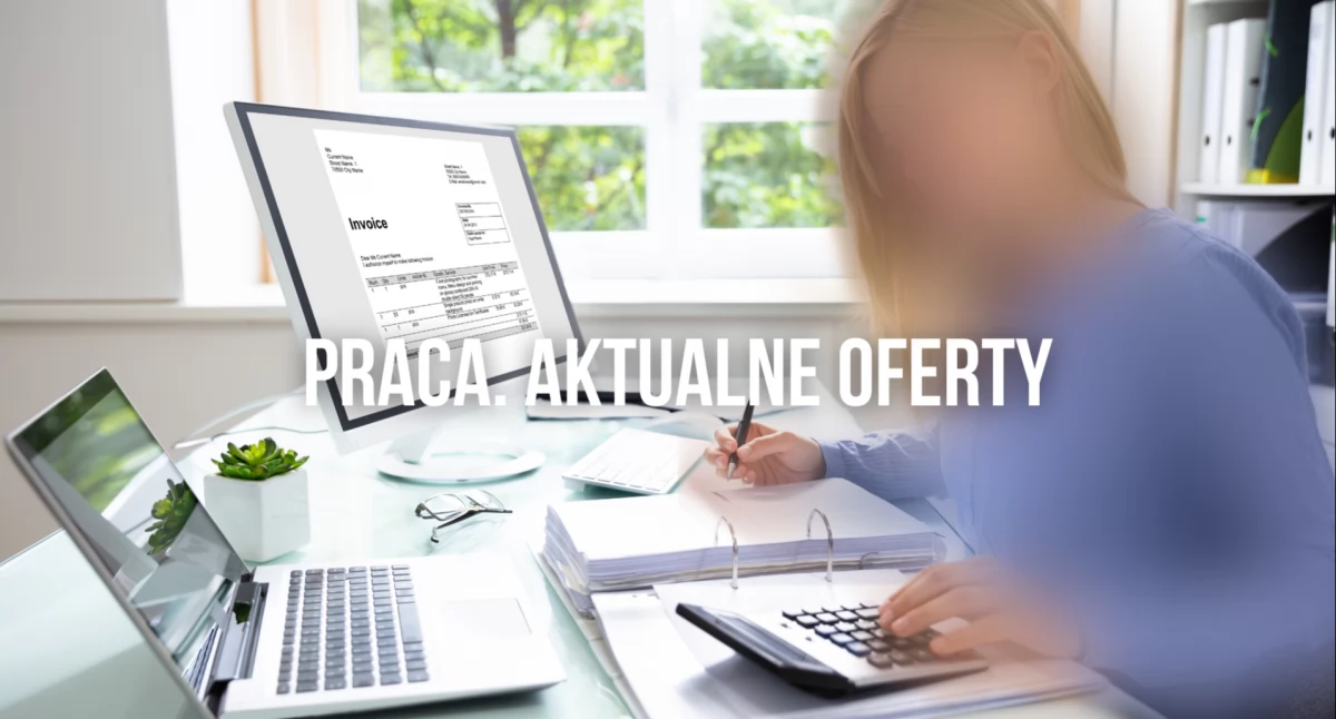 Praca, „Osoba księgująca” oferty pracy - zdjęcie, fotografia