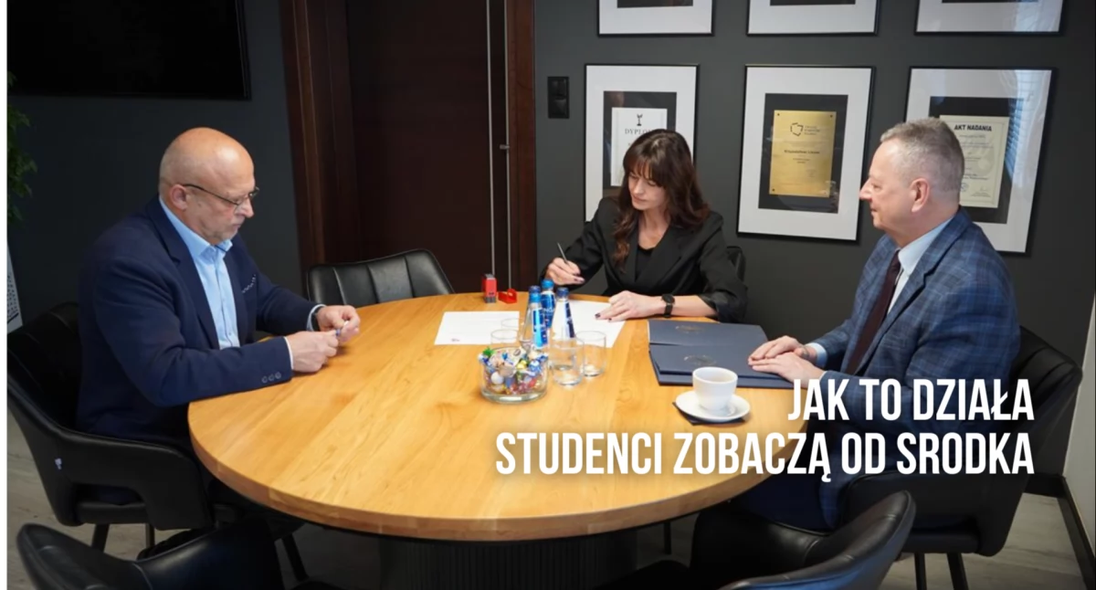 Nauka, Młodzi ekonomiści praktyki starostwa - zdjęcie, fotografia