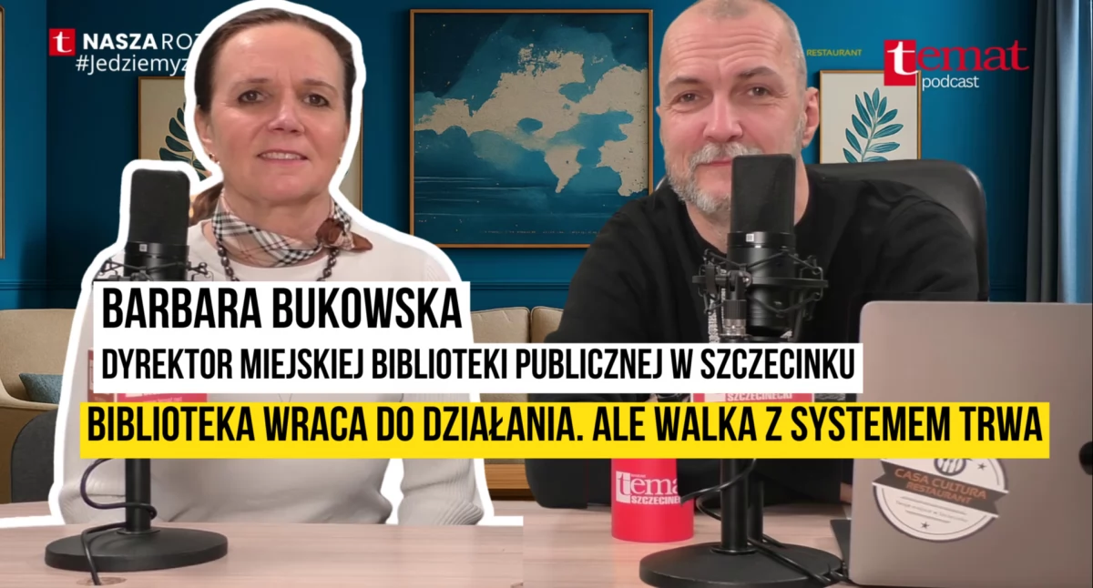 goście studia, Barbara Bukowska Biblioteka trybie awaryjnym salami zakładka - zdjęcie, fotografia