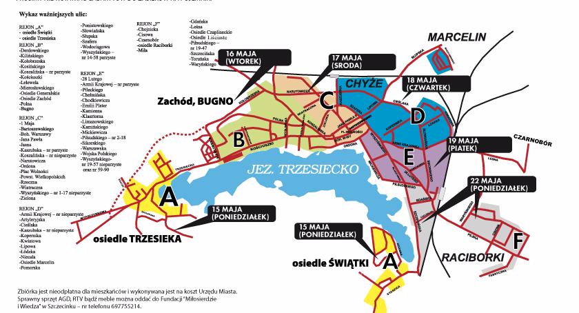 W Szczecinku zbiórka dużych odpadów. Plan zbiórki w maju