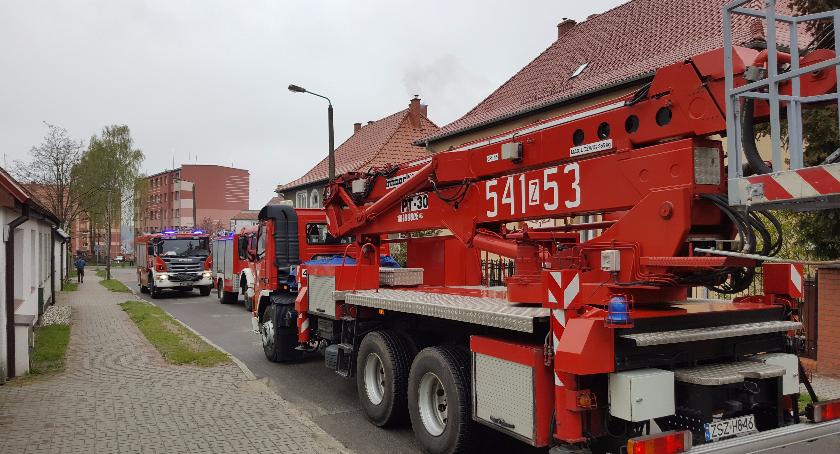 Straż pożarna na ul. Chodkiewicza