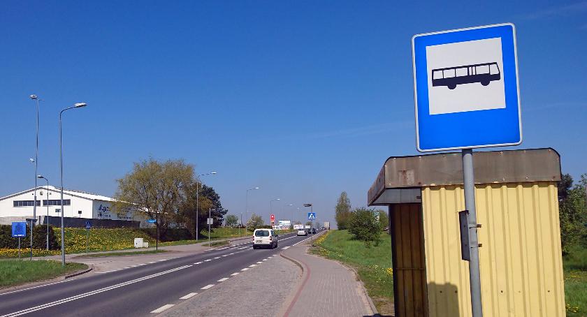 Przystanek autobusowy na ul. Pilskiej