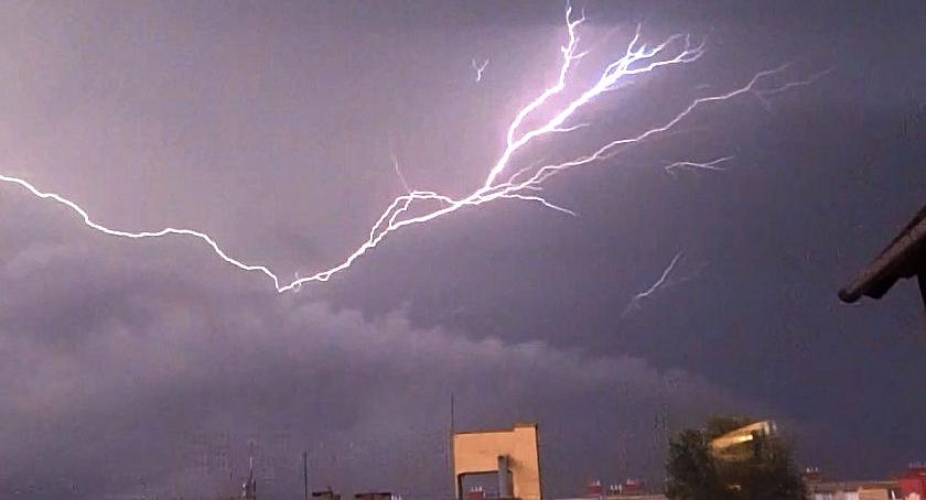 Ostrzeżenie przed gwałtownymi burzami