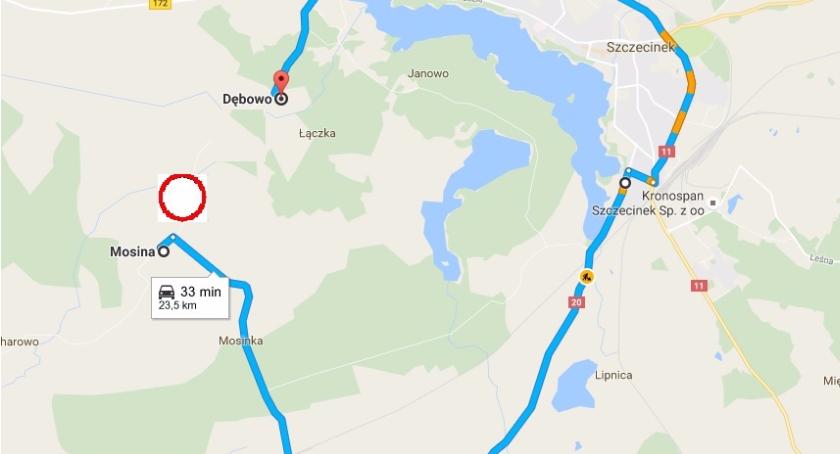 Droga Dębowo - Mosina będzie zamknięta!