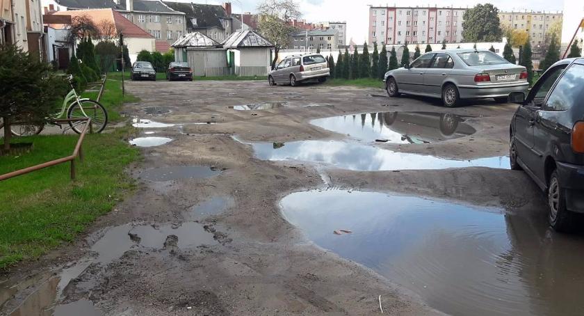 Parking na ul. Reja - jak poligon