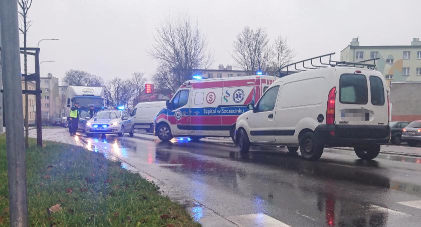 Potrącenie kobiety na ul. Warcisława IV w Szczecinku