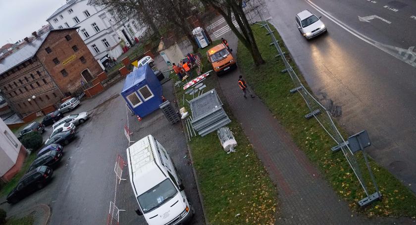 Duże utrudnienia za Zamkowej