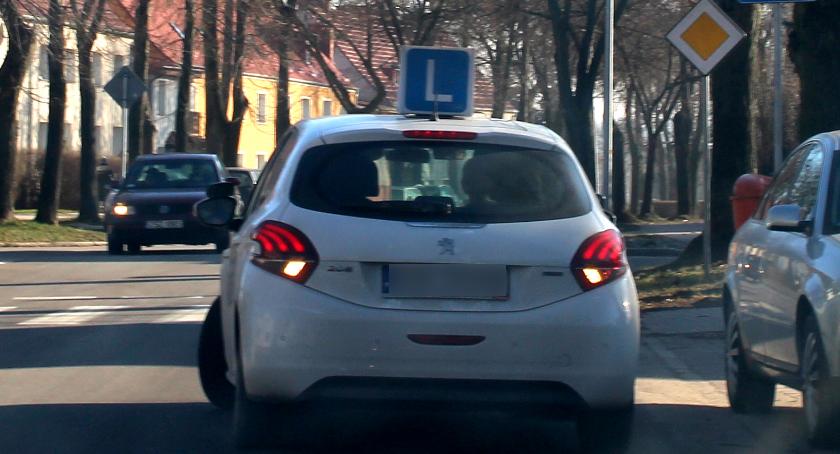 Nauka jazdy na ulicy Szczecinka
