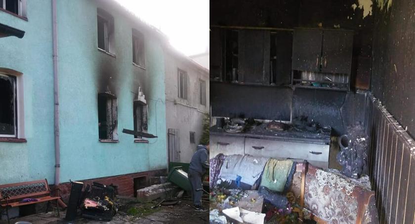 Zbiórka dla pogorzelców z ul. 1 Maja. Potrzebne jest wszystko