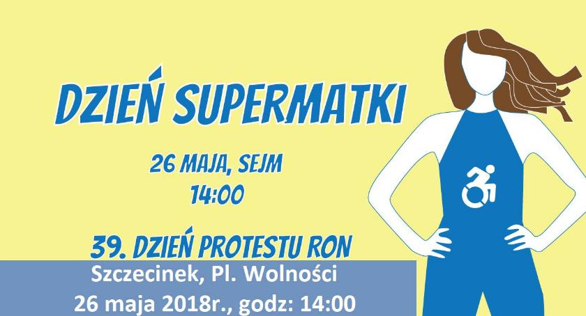 Dzień Supermatki, czyli protesty na Dzień Matki także w Szczecinku