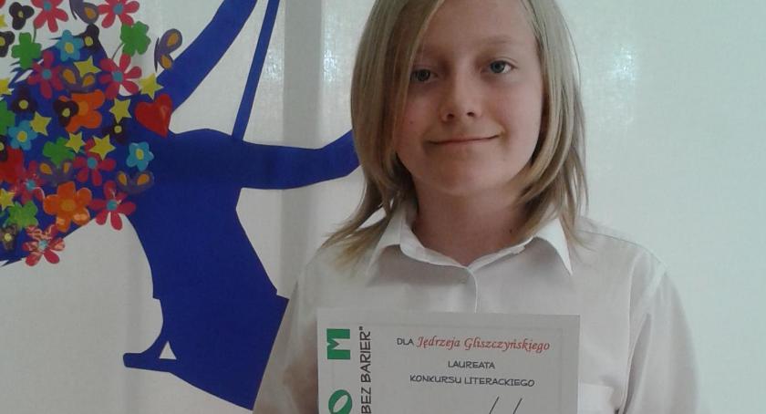  Jędrzej Gliszczyński laureatem XIV Ogólnopolskiego Konkursu 