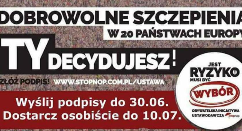 Chcą zmienić prawo dotyczące szczepień. Podpisy będą zbierane także w Szczecinku
