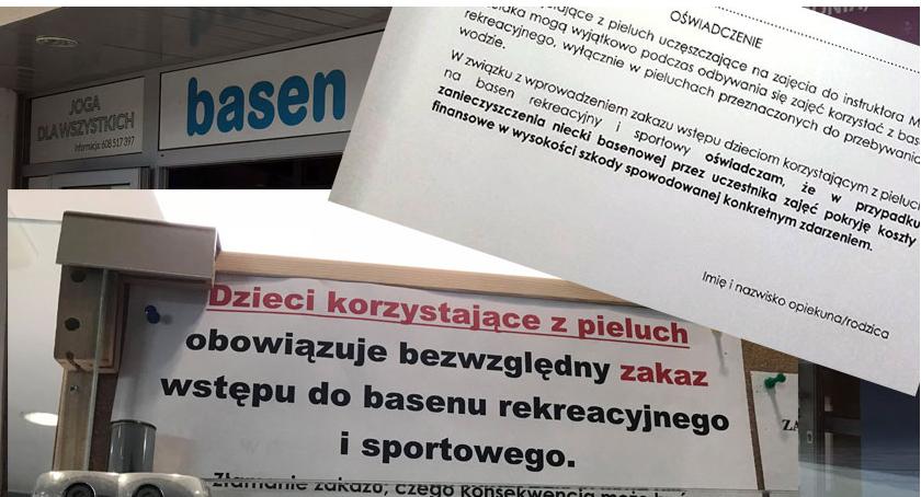 Zakaz basenowy dla dzieci w pieluchach [Wrzuć Temat]
