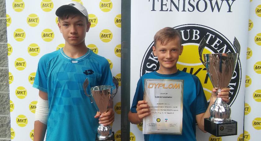 Gabriel Łosiewicz wygrywa w Łodzi turniej tenisowy