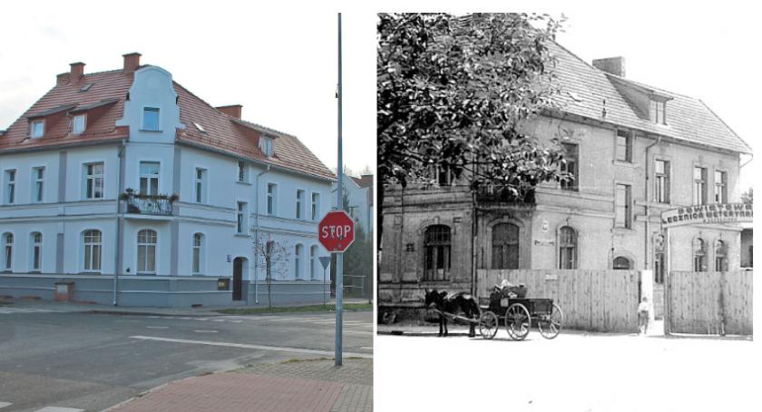 Ulica Limanowskiego i lecznica pod trzynastką