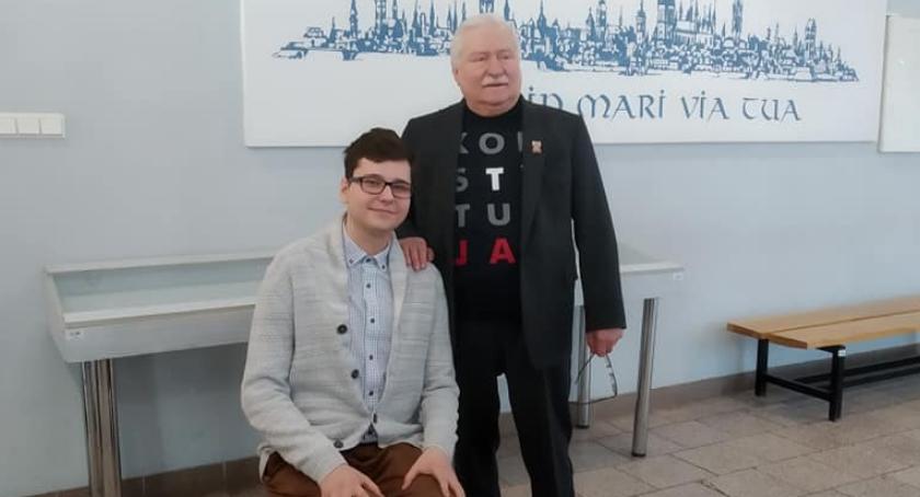 Spotkał się z Lechem Wałęsą. Jakub Kania w finale olimpiady o Laureatach Pokojowej Nagrody Nobla 