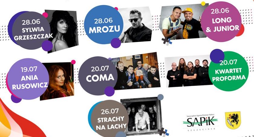 Muzyczne lato 2019. Kto wystąpi w Szczecinku?