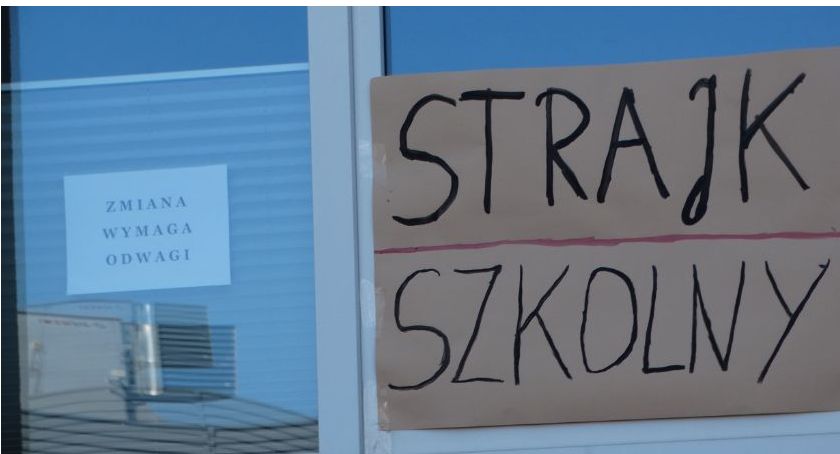 Strajk nauczycieli w Szczecinku