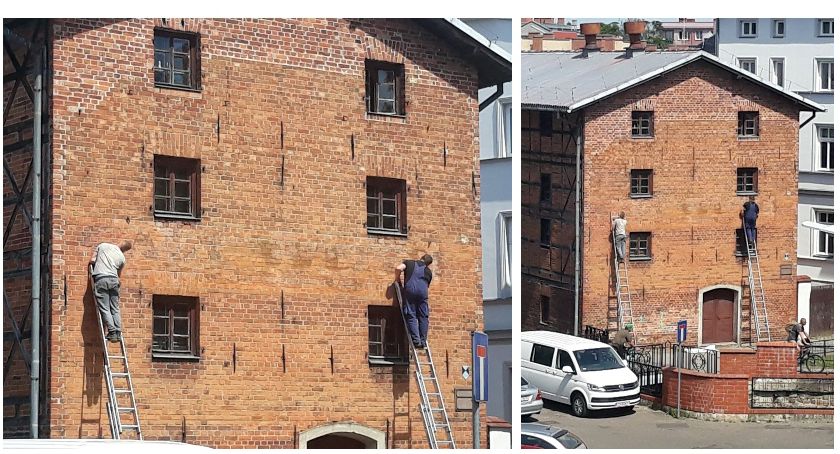 W centrum Szczecinka pojawi się budynek z niemieckim napisem