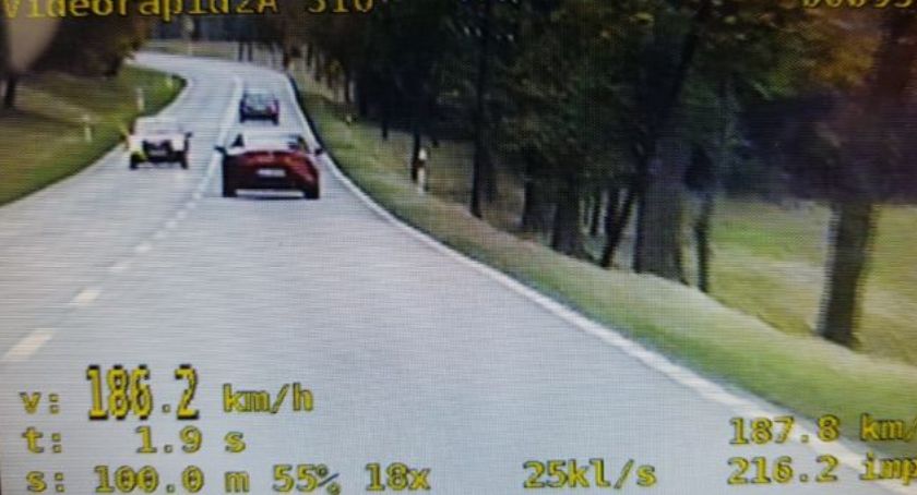 Przez Wierzchowo jechał „tylko” 186 km/h