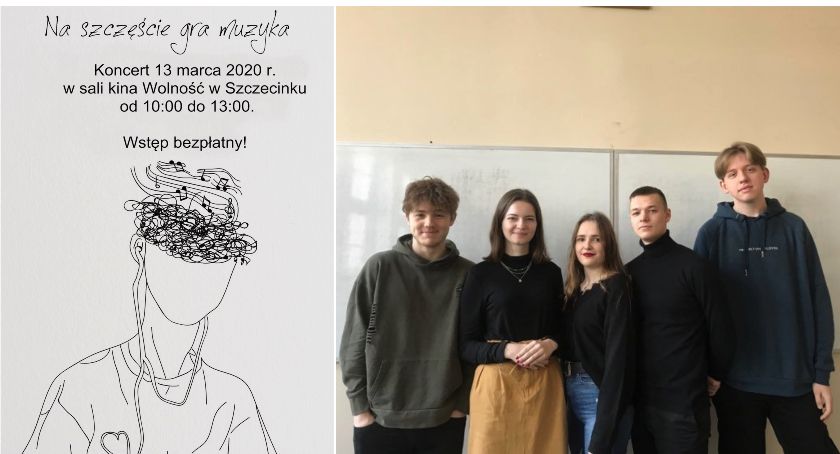„Na szczęście gra muzyka”. Uczniowie z I LO zapraszają na koncert