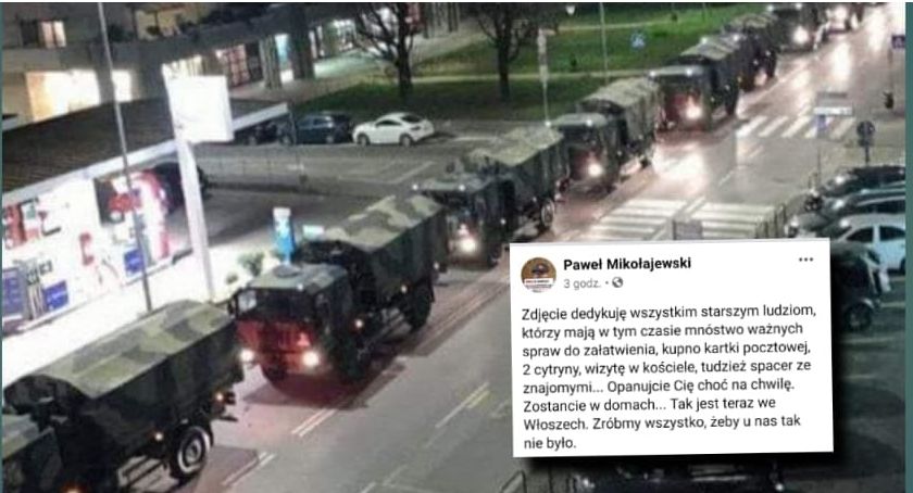 Szokujące zdjęcie z Włoch! Paweł Mikołajewski apeluje do seniorów: Zróbmy wszystko, żeby u nas tak nie było
