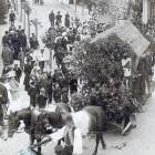 Zdjęcie z 1910 roku. Ulicą Zwyciestwa (Wiktoriastrasse) z okazji 600-lecia założenia...