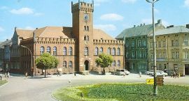 Plac Wolności wiosną 1968 roku.