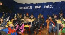 Biblioteczne Nocne Harce małych Czarodziejów